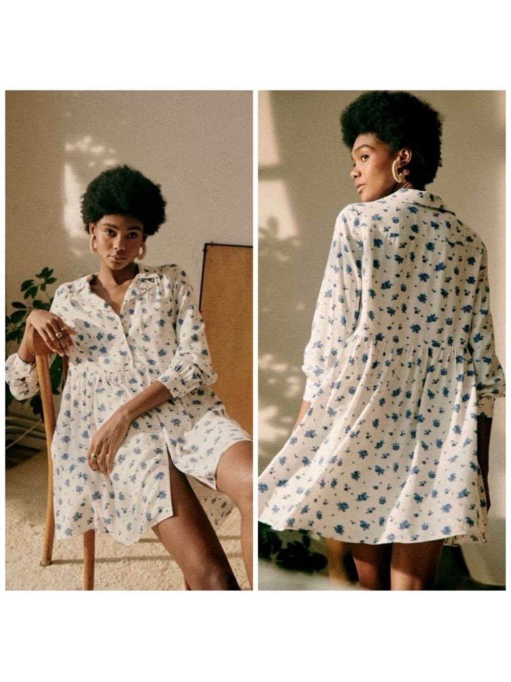 New Sezane Aurora Floral Dress Size 2​​​